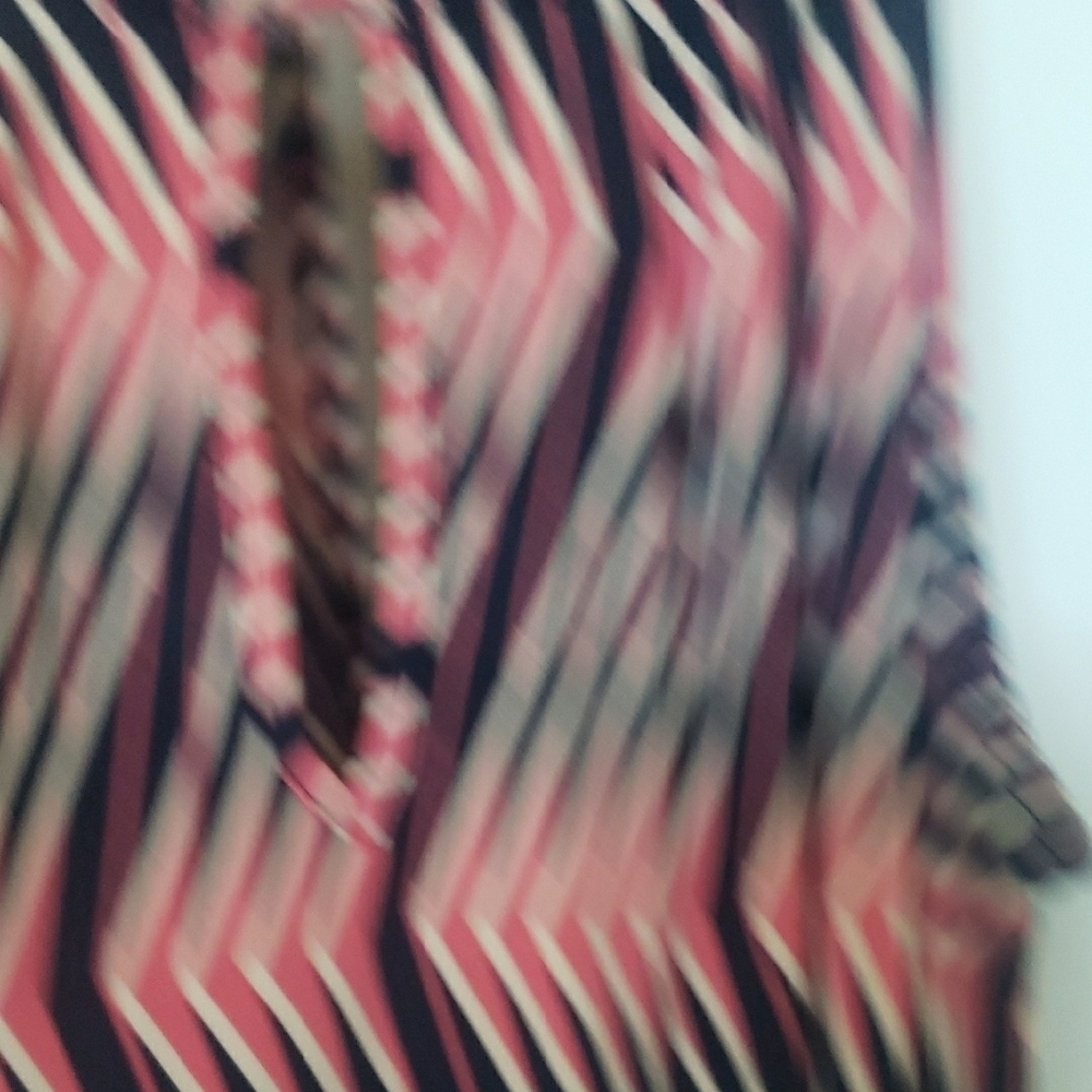 Banana Republic Pink and Black Halter Maxi Dress - Picture 5 of 7